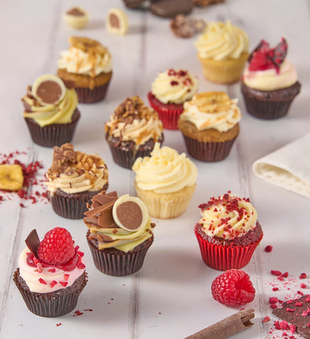 Assorted Classics Mini Cupcake Box