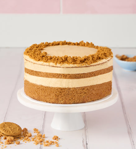 Vegan Caramel Biscuit Nationwide Cake