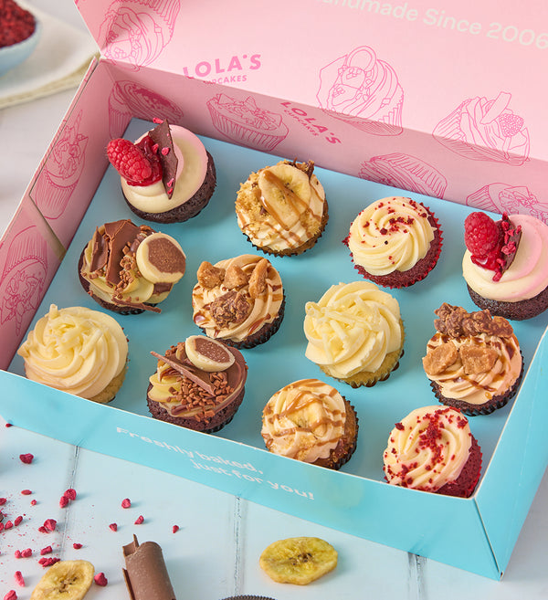 Assorted Classics Mini Cupcake Box