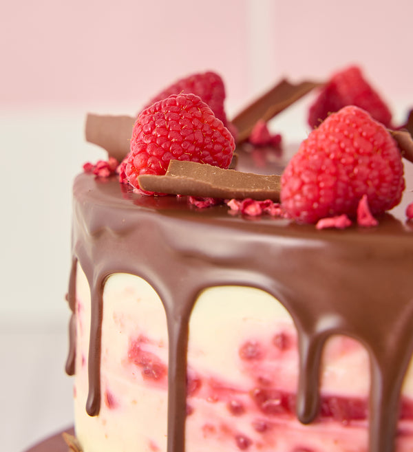 Gluten Free Chocolate and Raspberry Cake