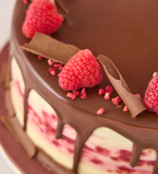 Gluten Free Chocolate and Raspberry Cake