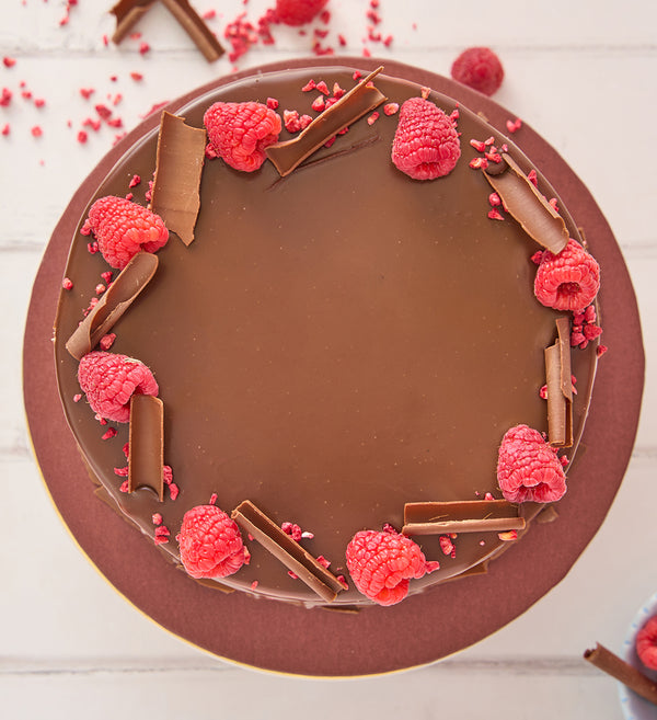 Gluten Free Chocolate and Raspberry Cake