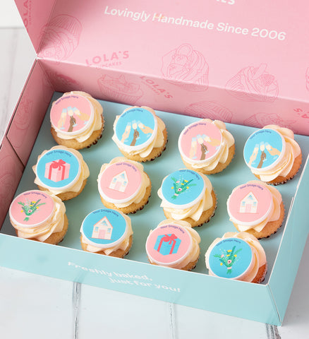 Photo Mini Cupcake Box