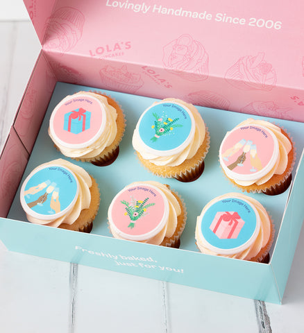 Photo Cupcake Box