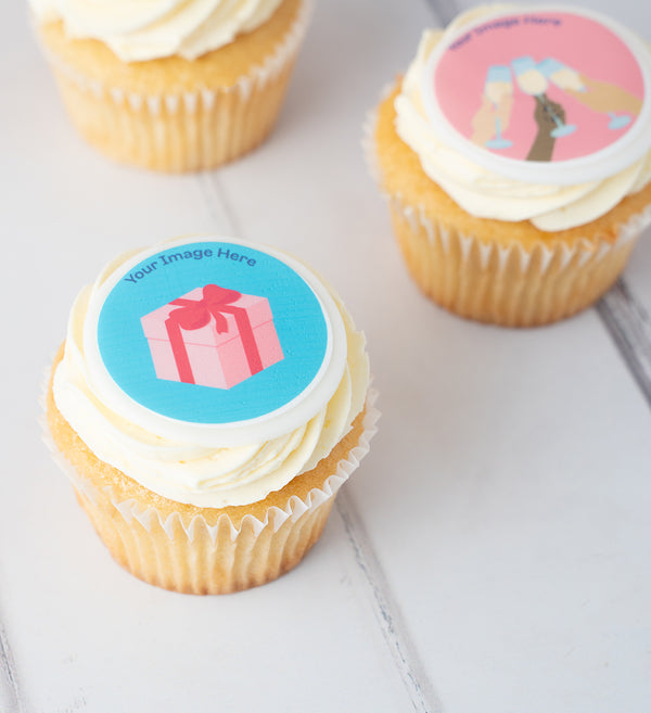 Photo Cupcake Box