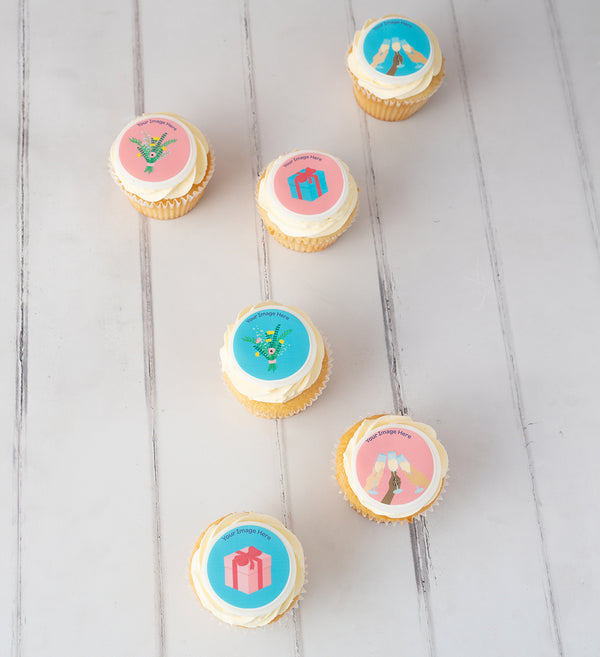 Photo Cupcake Box