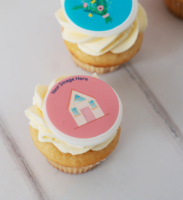 Photo Mini Cupcake Box