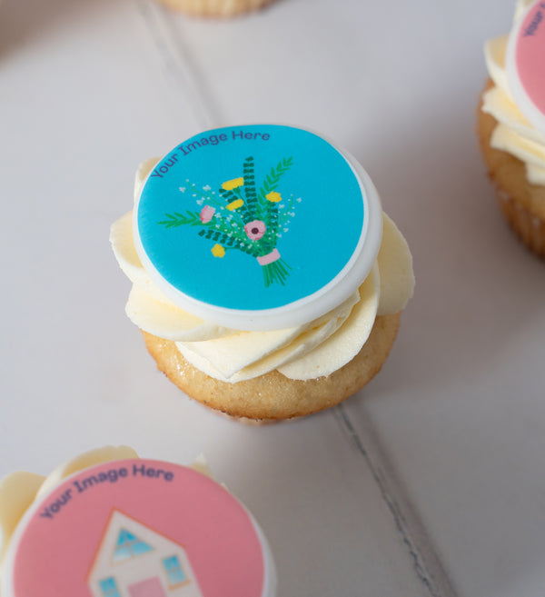 Photo Mini Cupcake Box