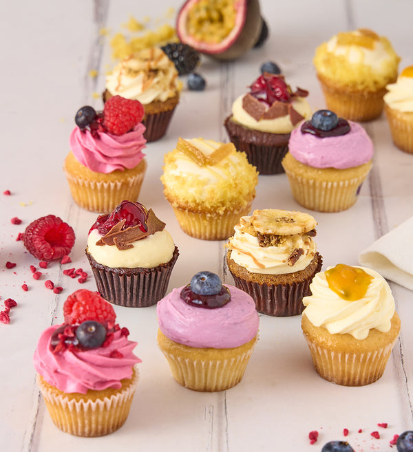 Fruit Mini Cupcake Box