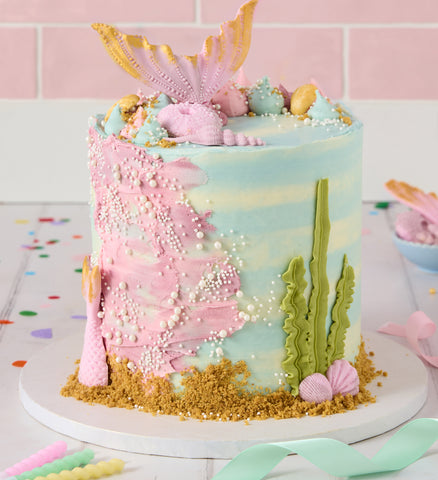 Mermaid Tall Cake