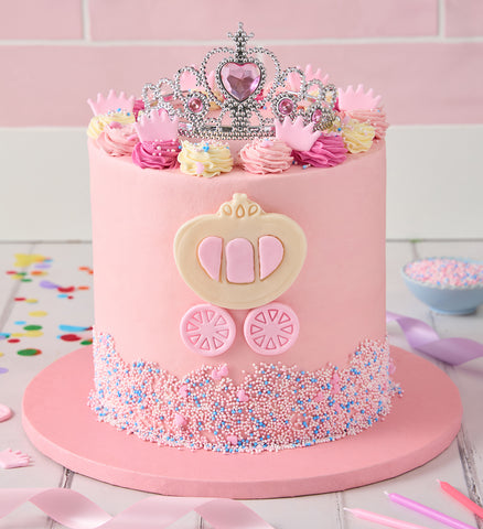 Pink Princess Tall Cake