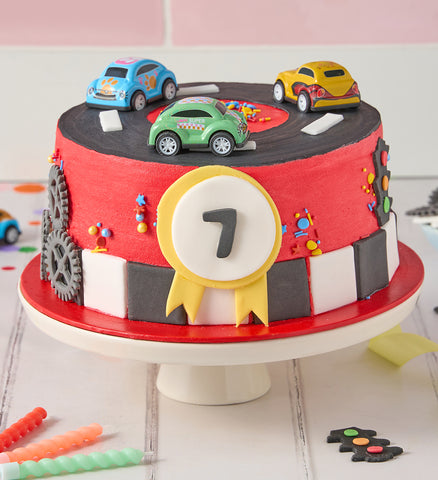 Racing Car Cake