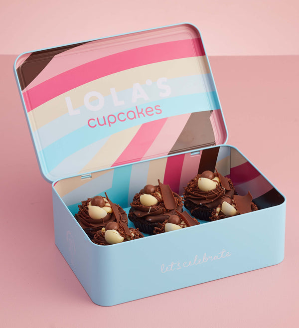 Chocolate Heaven Cupcake Gift Tin