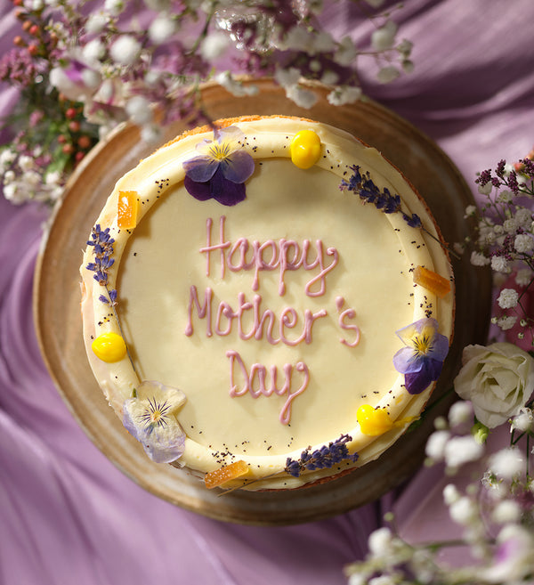 Nationwide Mother's Day Lemon and Poppyseed Cake