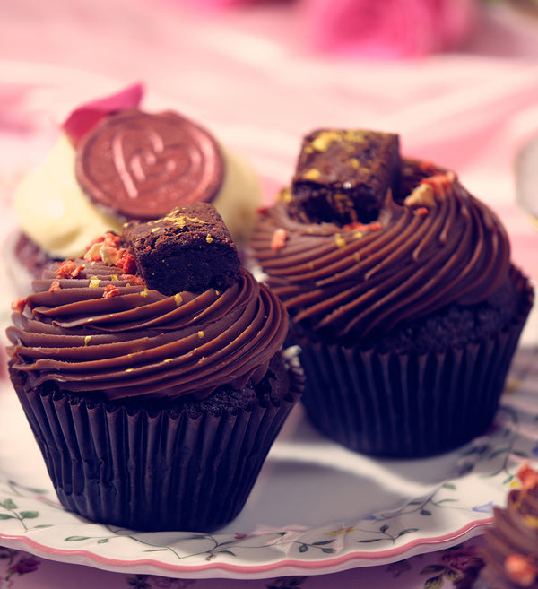 Chocolate Velvet Cupcake Box