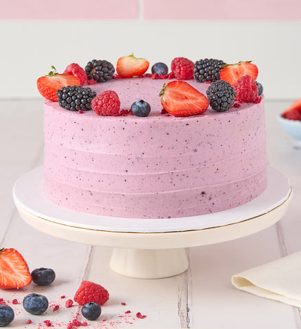 Gluten Free Fresh Berry Cake