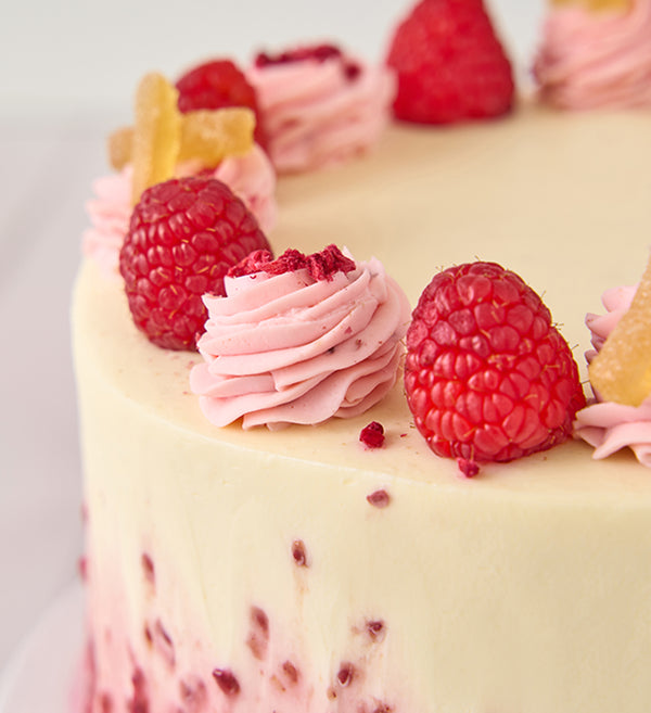 Lemon and Raspberry Cake