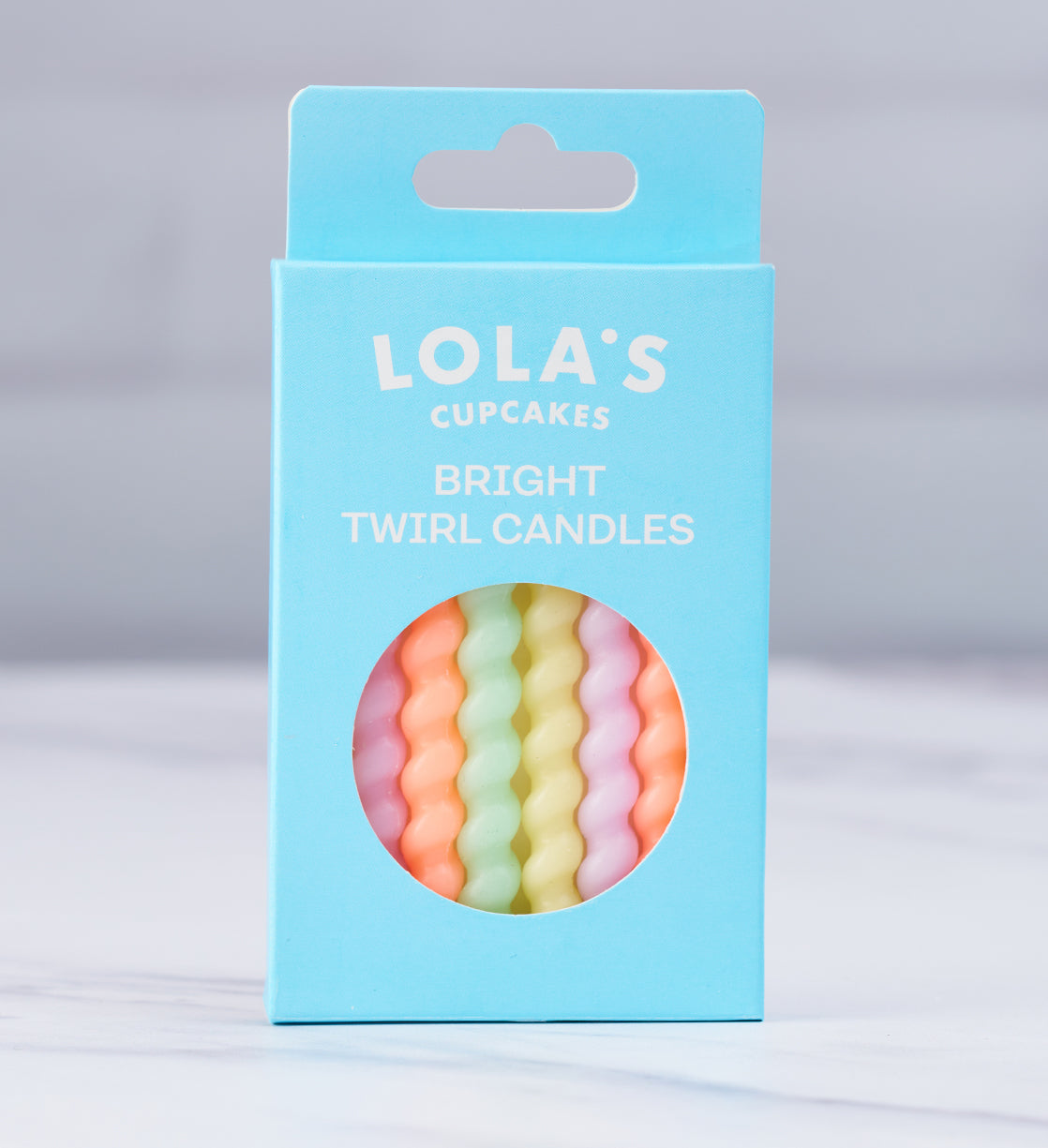 Pastel Twirl Candles