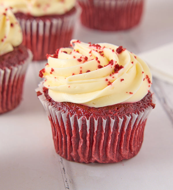 Red Velvet Cupcake Box