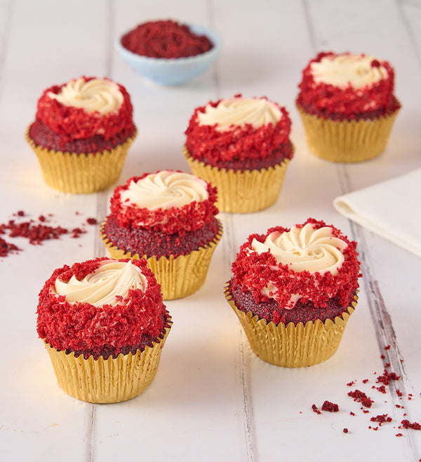 Vegan Red Velvet Cupcake Box