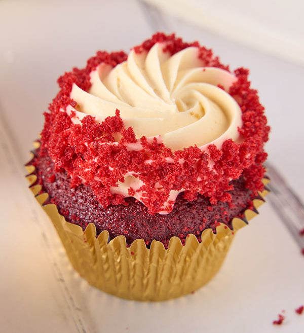 Vegan Red Velvet Cupcake Box