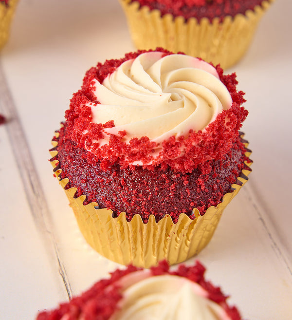 Vegan Red Velvet Cupcake Box