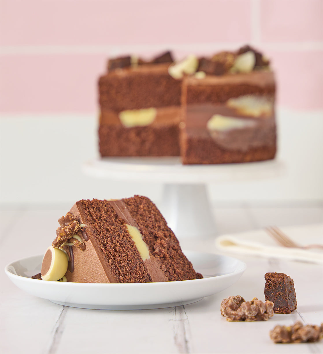 Triple Chocolate Nationwide Cake