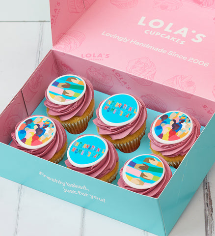 International Women's Day Cupcake Box