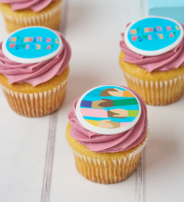 International Women's Day Cupcake Box