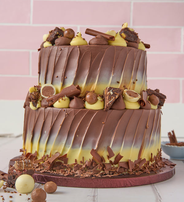 Two Tier Chocolate Heaven Cake