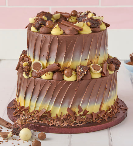 Two Tier Chocolate Heaven Cake