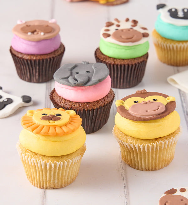 Safari Cupcake Box