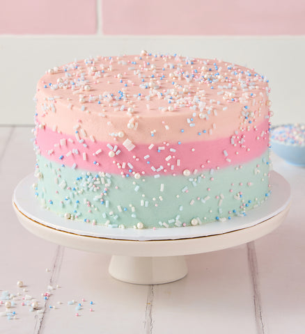 Gender Reveal Cake