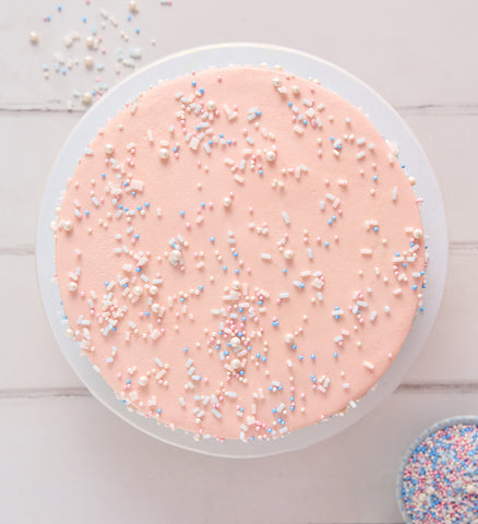 Gender Reveal Cake