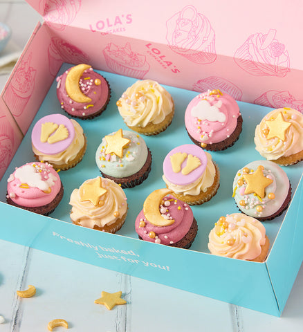 Newborn Baby Mini Cupcake Box