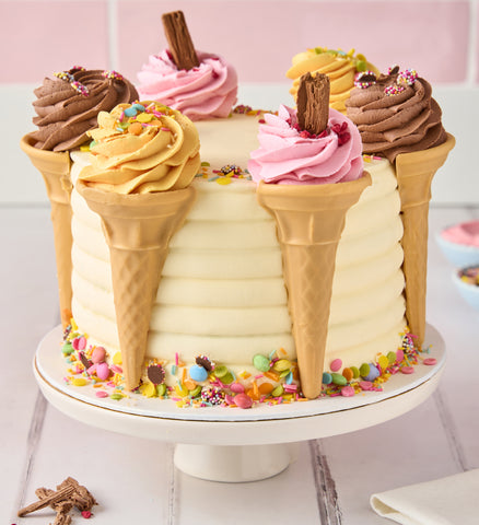 Ice Cream Cone Cake