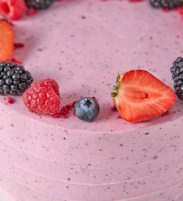 Gluten Free Fresh Berry Cake