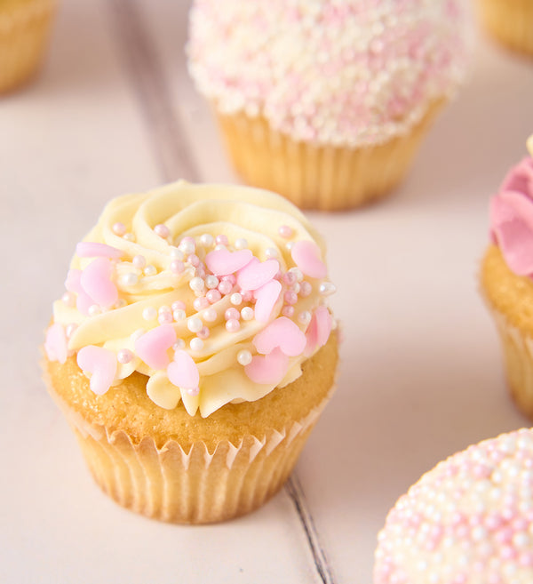 Pink Mini Cupcake Box