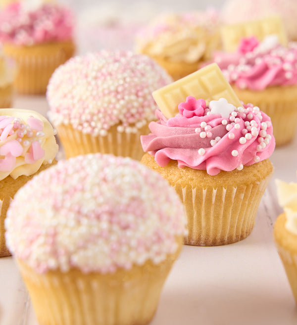 Pink Mini Cupcake Box