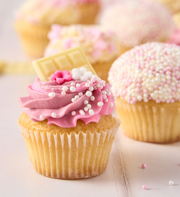 Pink Mini Cupcake Box