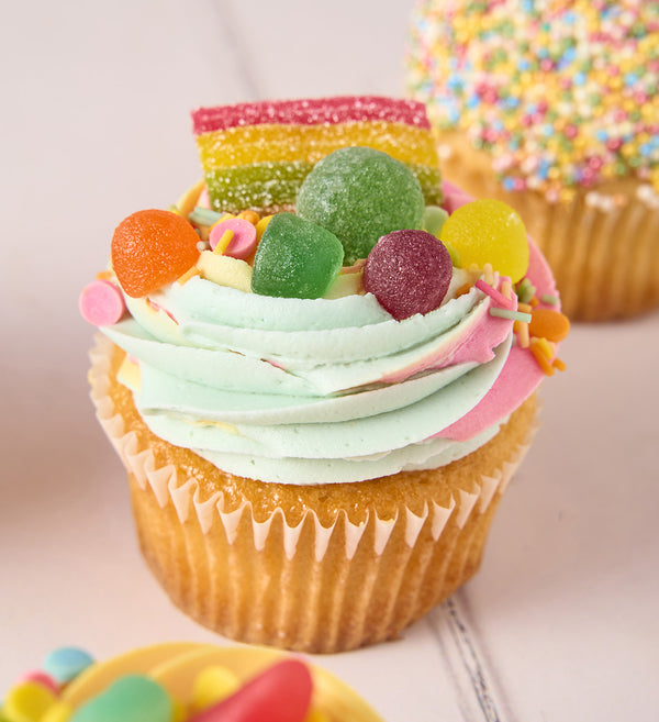 Rainbow Cupcake Box