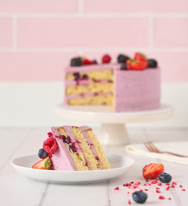 Gluten Free Fresh Berry Cake