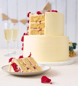 Rose Petal Wedding Cake - 2nd image