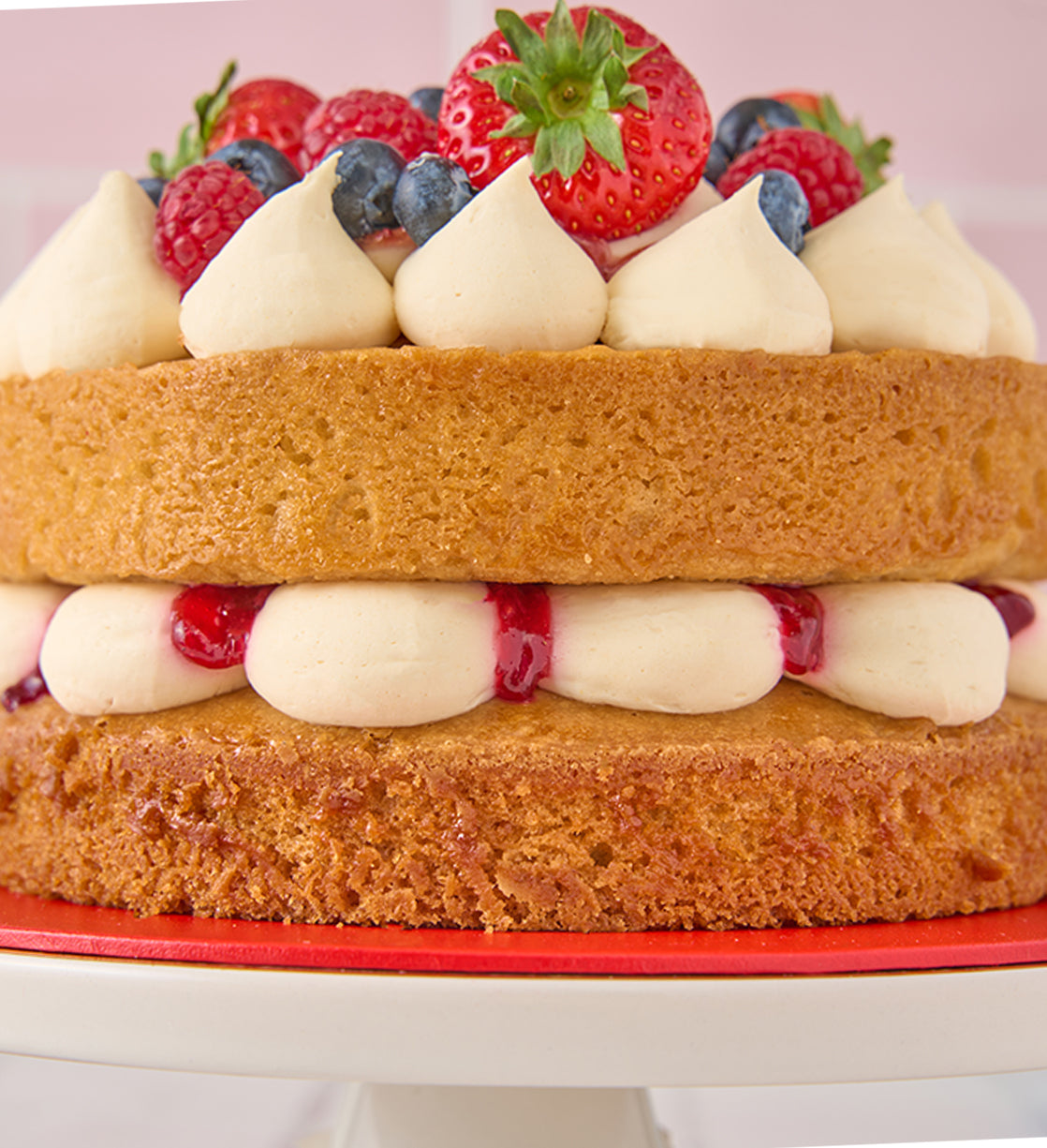 Vegan Victoria Sponge Cake