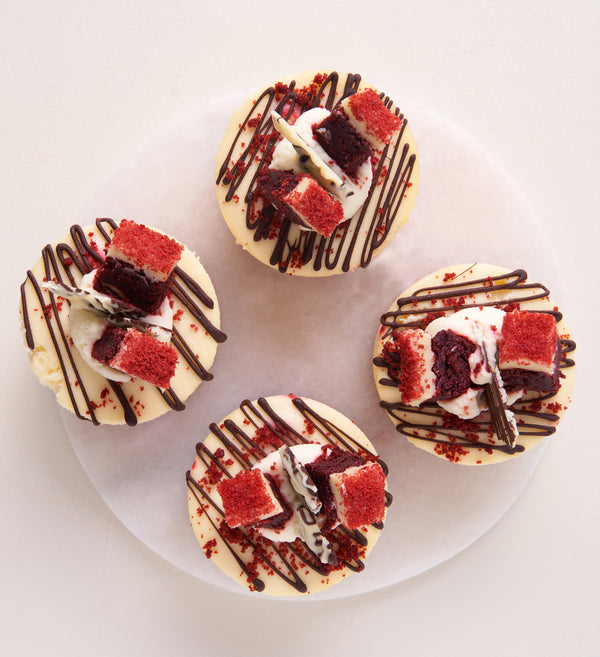 Red Velvet Mini Cheesecake Box