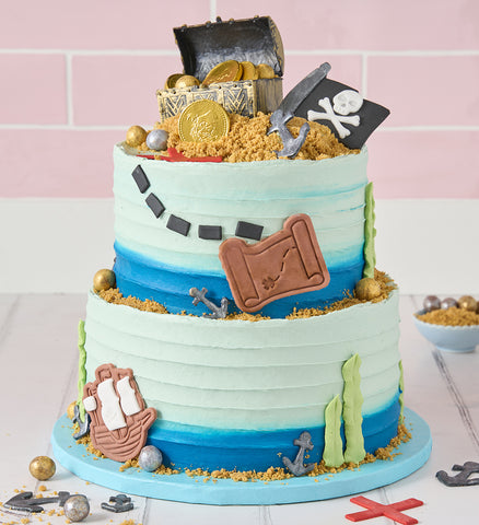 Pirate Two Tier Cake