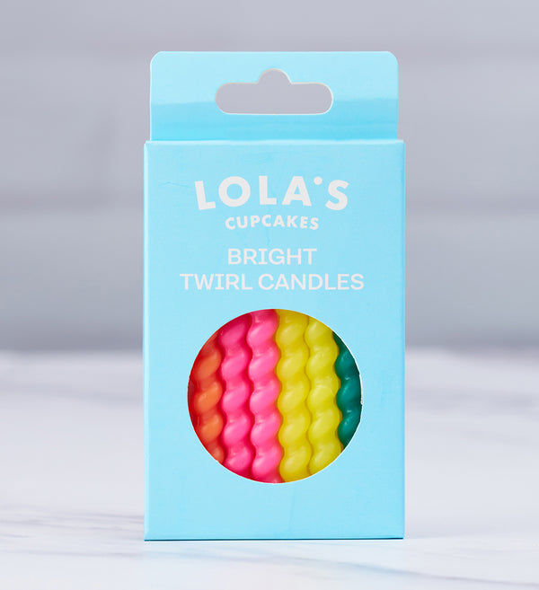 Bright Twirl Candles